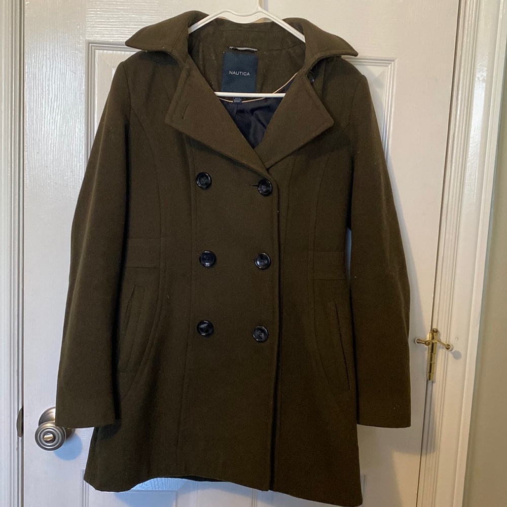 Nautica Pea-Coat olive green